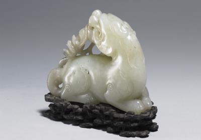 图片[2]-Jade mother-and-child beasts, Qing dynasty (1644-1911)-China Archive